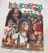 Lollapalooza 2023 Tour T-shirt Size M picture