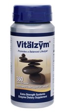 Vitalzym Extra Strength Systemic Enzymes 360 Liquid Gel Caps - World Nutrition picture