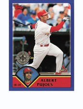 2003 Topps Home Team Advantage Albert Pujols #200 picture