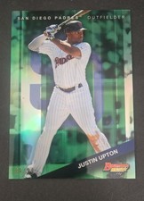 2015 Bowman's Best - Justin Upton #64 Green Refractor /99 picture