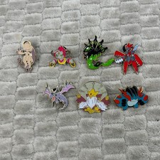 Nintendo Pokémon TCG Collectors Pin Lot of 7 Mewtwo Hoopa Scizor Alakazam picture