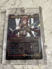 Final Fantasy MTG Lightning, Army of One (Borderless Surge Foil) M 0545 🔥🔥 picture