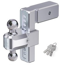Adjustable Trailer/Tow Hitch, Fits 3 inch Receiver 8