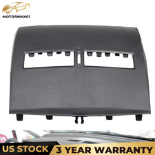 For 2007-2012 Nissan Versa Black Front Upper Center Dash Air Vent Trim Bezel picture