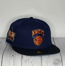 New Era 59FIFTY New York Knicks EST Hat Club Light Blue UV Fitted – Navy/Black picture