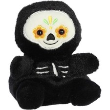 Aurora Palm Pals Santiago Sugar Skull 5-Inch Stuffed Animal Plush picture