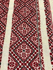 Handmade Ukrainian Embroidered Shirt Inserts  Traditional Vyshyvanka Panels mens picture