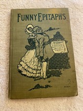 1902 Funny Epitaphs Quincy, MA,  Author is City Historian, William C. Edwards picture
