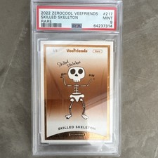 VeeFriends 2022 Zerocool Skilled Skeleton #217 Rare PSA 9 Cert 64237314 picture
