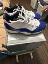 Size 12W/10.5M-Air Jordan 11 Blue And White Retro Low Concord Sketch W No Box picture