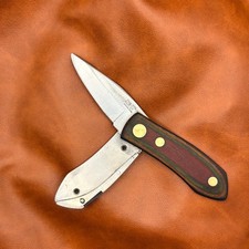 Frost Cutlery Vintage Steel Knife Surgical Blade, Barry Wood Rare Swing Lock picture