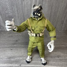 2006 Lanard K9 Corps 12 Inch Action Figure General Taurus Dog Bulldog Rare picture