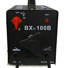 XtremepowerUS Black pro series Arc stick mma Welder Machine Rod Welding 100amp picture