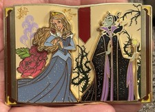 Storybook Maleficent Aurora Special Edition PALM DISNEY PINS picture