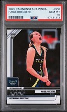 Graded 2025 Panini Instant Paige Bueckers #308 Rookie RC Basketball Card PSA 10 picture