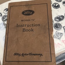 Vintage Original 1931 FORD MODEL A Instruction Book Owner’s Manual Authentic picture