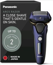 Panasonic ARC5 Electric Razor for Men, Wet Dry 5-Blade Electric Shaver ES-ALV6HA picture