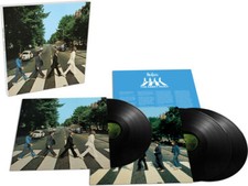 DAMAGE BOX The Beatles Abbey Road 3 LP Anniversary Set SEALED Vinyl Mix Demos  picture