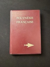 Polynesia Polynesie Francaise Tahitian Stamp Collection Book W/ Stamps READ picture