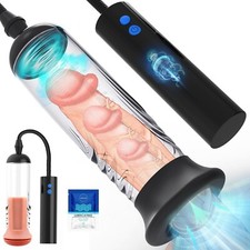 Vacuum Penis Pump for Male ED Enhancement Erectile Enlargement Penis Enlarger BG picture