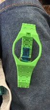 AP x Swatch Royal Pop Full BioCeramic Conversion Strap for Green Eight IN HAND picture