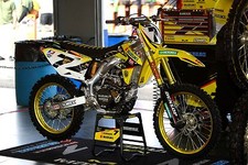 2008-2017 SUZUKI RMZ 450 Yoshimura James Stewart Graphics Kit MSG US PLATE INFO picture