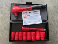 Wiha 31493 - 10 Piece 1000V Insulated Socket Set 3/8 Drive - SAE picture