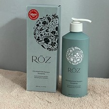 ROZ Foundation Shampoo Unisex 10.1oz Green Pump Allure Winner 2023 Clean Luxury picture