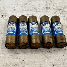 Lot Of 6 New REN 10 15  Bussmann Super-Lag Fuses Class H picture
