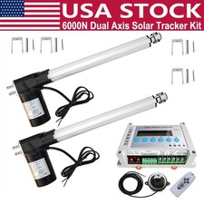 12V 6000N LCD Solar Tracker Dual Axis Kits W/ 12