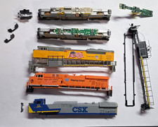 KATO N Scale Lot (Chassis, Shells, DN163K1C, etc..) picture