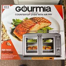 Gourmia XL Digital Countertop Oven Air Fryer 1700W Stainless Steel Silver picture