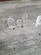 Swarovski 6pc Crystal City Mint Without boxes  picture