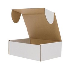 White Corrugated Shipping Mailer Packing Box Boxes 6x4x2 6x4x3 6x4x4 picture