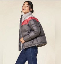 Outerknown Puffer  Down Jacket Coat Chromatic Retro Style Dove Gray Large NWT picture