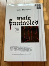 Male Fantasies Volume One by Klaus Theleweit Hardcover First English Print picture