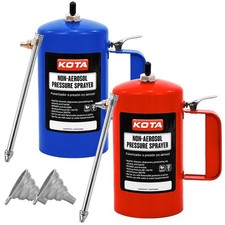 LAUCO Non Aerosol Pressure Sprayer with Funnel and Extension, Refillable picture