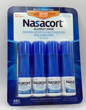 Nasacort Allergy 24hr Non-Drowsy Nasal Spray 480 sprays Exp 5/28 picture