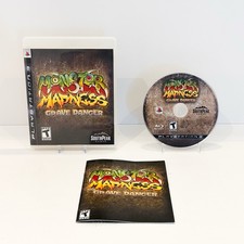 Monster Madness: Grave Danger (Sony PlayStation 3, 2008) CIB Clean DISC + Manual picture