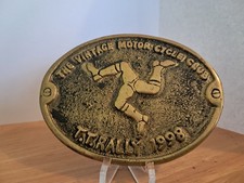ISLE OF MAN  BRONZE VINTAGE MOTORCYCLE CLUB TT RALLY 1998 iom manx man picture