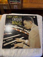 Leroy Lewis Plays Organ Magic LP - GOOD CONDITION WITH DUST SLEEVE picture