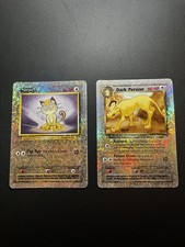 Meowth & Dark Persian Legendary Collection Reverse Holo Lot Of 2 / NM & MP picture