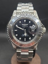 Invicta 34022 Pro Diver Men's Silver Stainless Steel Watch Black Dial picture