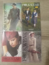 Lot of 4 Vintage VTG Folkwear Home Catalogs 1985 1993 Collection Patterns Design picture