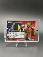 Jon Jones 2013 Topps Bloodlines UFC Patch Auto American /8 BOOKEND 8/8 GOAT picture