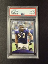 2009 Topps Black Ray Lewis /54 - PSA 8  picture