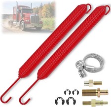 2 Pcs Red Hood Spring Kit for Peterbilt 388 2008-2014 and 389 2008-2023 | Hood  picture