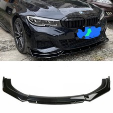 For BMW 220i 228i 230 Series Front Bumper Lip Spoiler Splitter Gloss Black picture