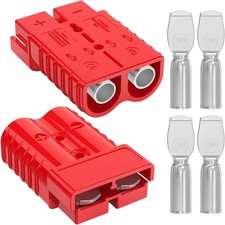 Anderson Connector, 350AMP Battery Quick Connect Anderson Plug 2/0 AWG 12V-36V W picture