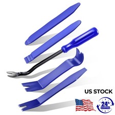 5Pcs Car Trim Removal Tool Set Hand Tools Pry Bar Panel Door Interior Clip Kit picture